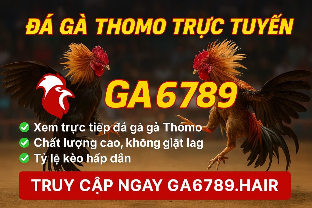 Đá Gà Thomo Trực Tuyến – Trải Nghiệm Đỉnh Cao Tại Ga6789