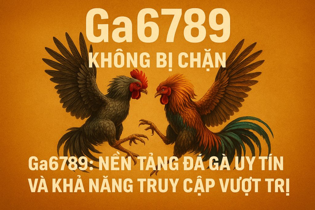 Ga6789 Không Bị Chặn – Sân Chơi Uy Tín Cho Anh Em Yêu Thích Đá Gà Online